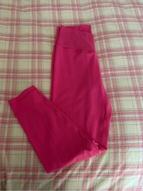 Offline By Aerie Pink Crossover Leggings